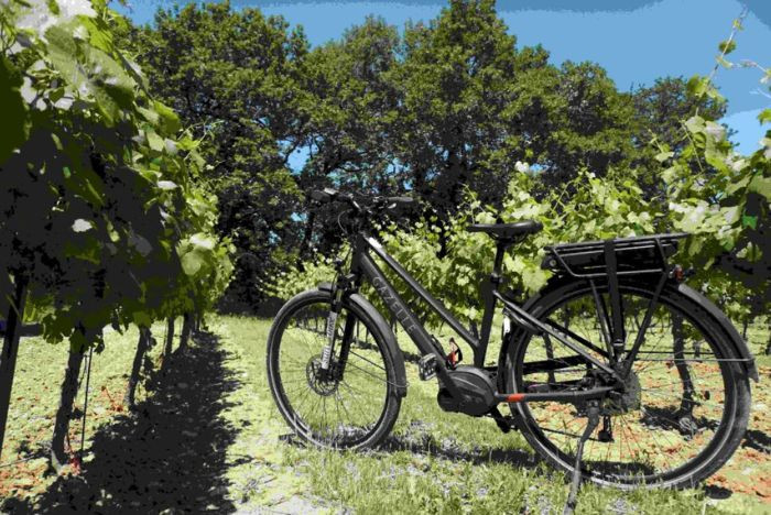 Balade touristique en vélo électrique à la découverte d'Uzès