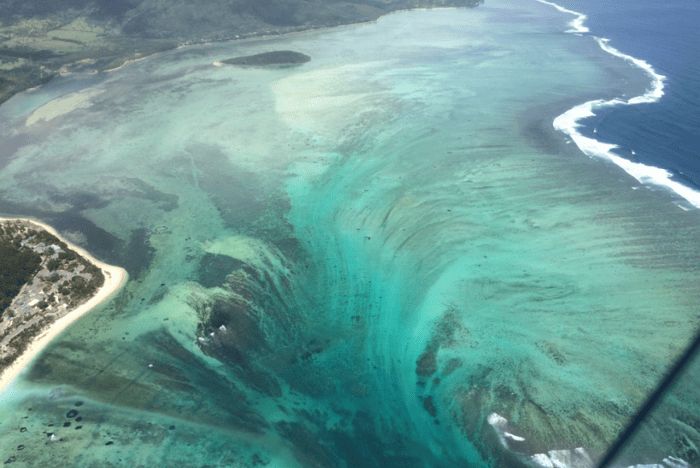 Vol en Hélicoptère à l'Île Maurice Sud depuis Chamarel