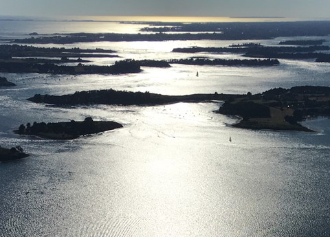 Baptême Hélicoptère Bretagne - Golfe du Morbihan - Vannes