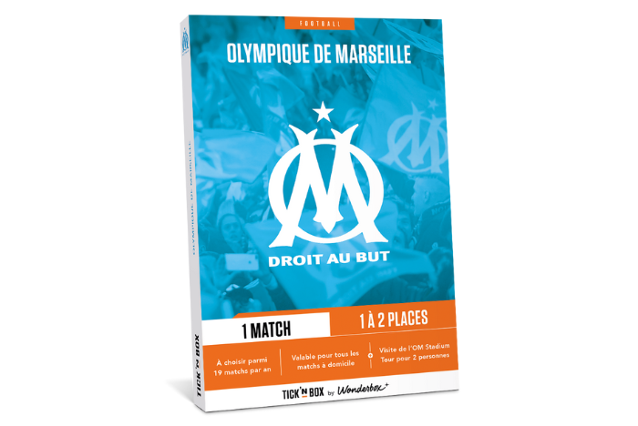 Olympique de Marseille - 1 à 2 Places