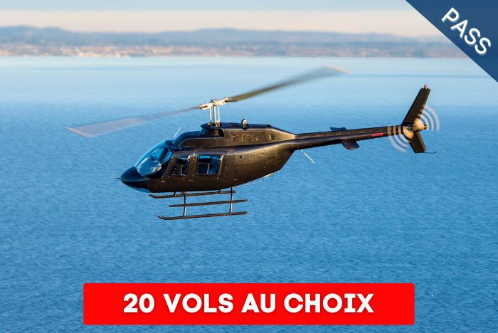 Pass Baptême en Hélicoptère Duo - Découverte