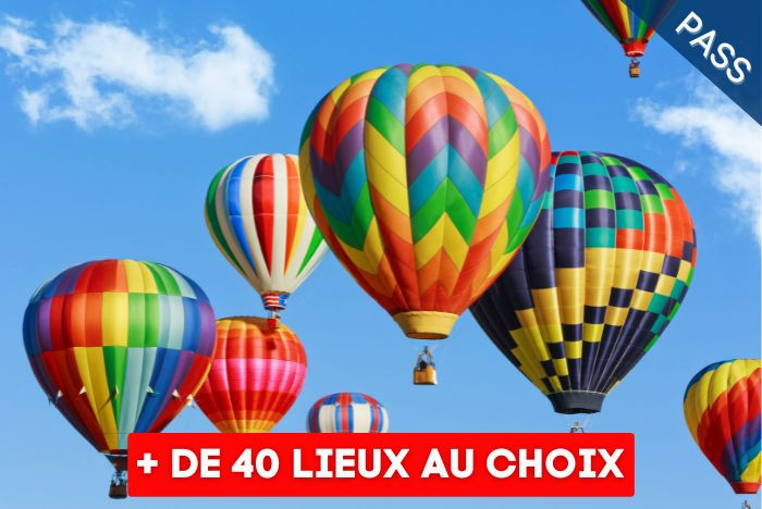 Pass Vol en Montgolfière DUO - Multi-choix Découverte