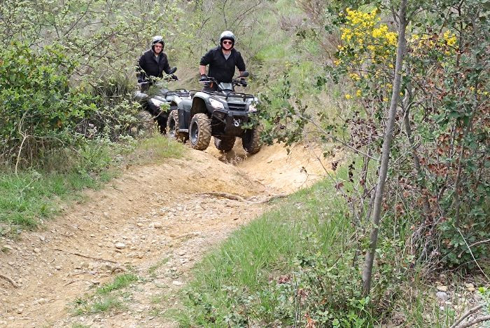 Randonnée & Initiation en Quad près de Clermont l'Hérault ou Béziers