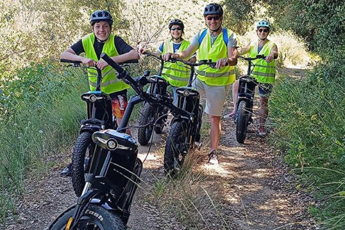 Randonnée en Trottinette Electrique TT près de Clermont l'Hérault ou Béziers