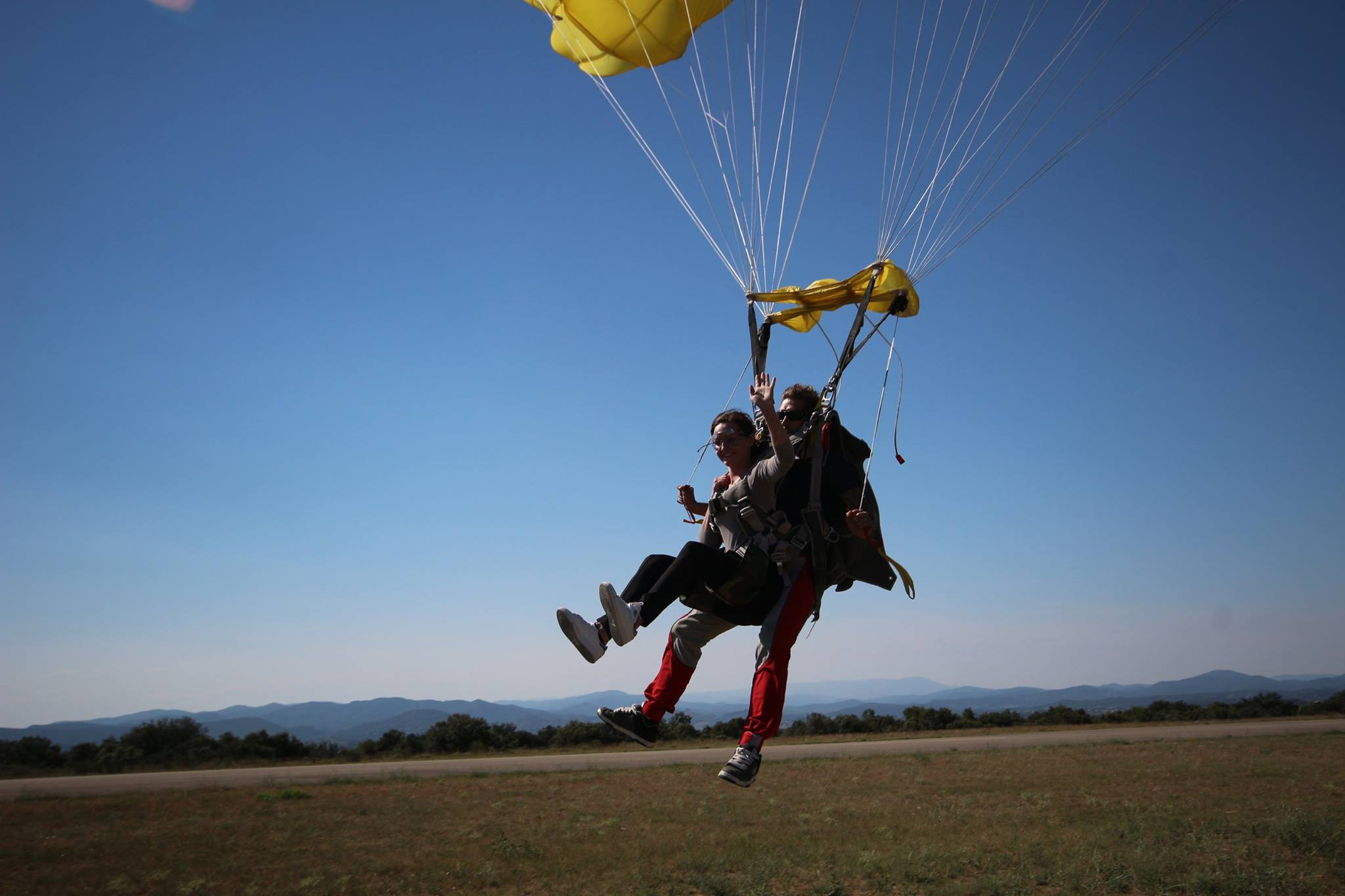 Saut en Parachute en tandem - Alès