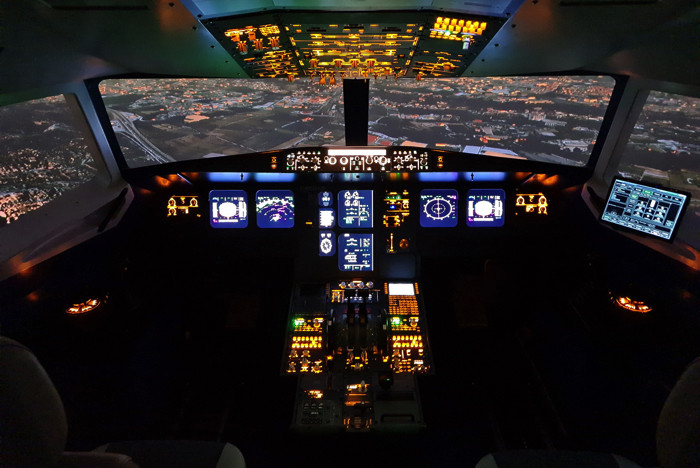 Simulateur de Pilotage avion en Airbus A320 au Castellet
