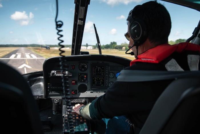 Initiation au pilotage d'hélicoptère - proche Paris