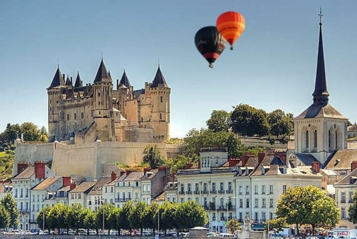 Baptême en Montgolfière - Saumur et sa Vallée des Rois