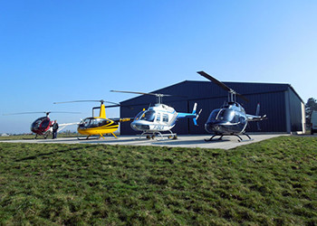Baptême en hélicoptère à Abbeville - Baie de Somme