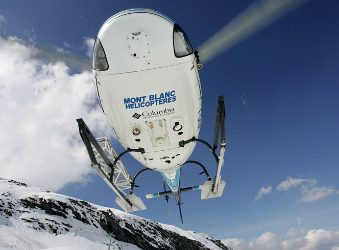 Baptême hélicoptère au Mont-Blanc - Megève