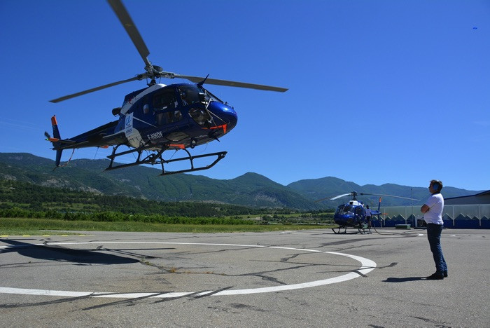 Vol privatif en hélicoptère AS350 à Gap / Tallard