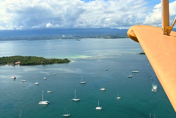 Baptême de l'air en ulm hydravion en Guadeloupe