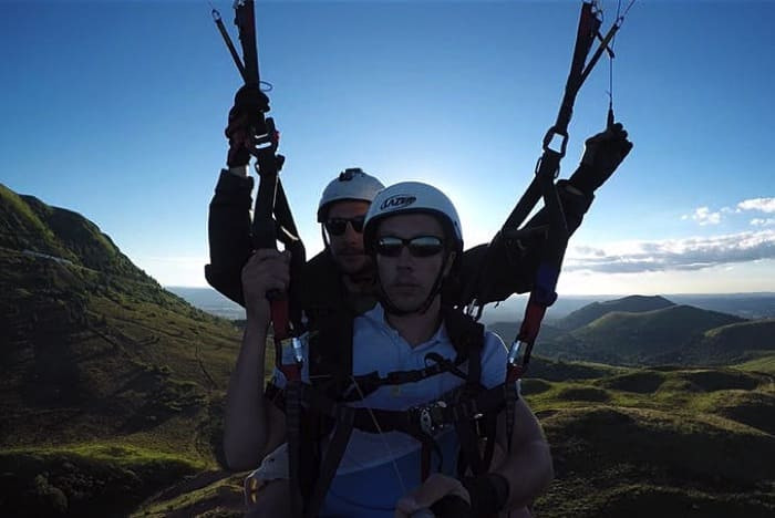 Vol en parapente - Puy de Dôme 