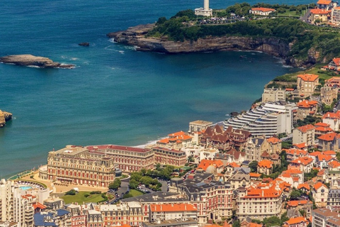 Vol panoramique en hélicoptère - Biarritz Côte-Basque