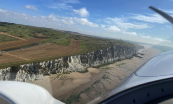 Vol en avion léger depuis Le Touquet (Côte d'Opale Baie de Somme et d'Authie)