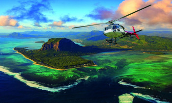 Vol en hélicoptère exclusif de 1 à 6 pers à Île Maurice
