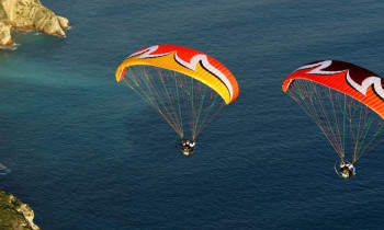 Baptême en ULM paramoteur sur la côte Basque proche de Biarritz