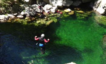 Découverte du canyoning en Ardèche - Aubenas