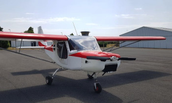 Vol d'initiation au pilotage en avion léger ULM au bassin d'Arcachon