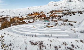 1h15 de pilotage sur glace avec véhicule personnel - Alpe d'Huez