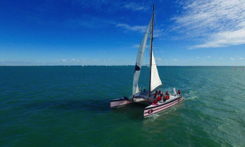 Demi-journée en Maxi-Catamaran - Baie de Quiberon/Golfe Morbihan