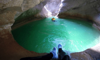 Découverte canyoning dans les Gorges du Verdon à Castellane