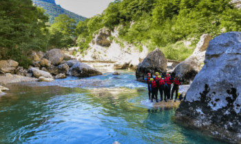 Randonnée aquatique dans les Gorges du Verdon 
