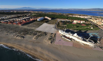Vol en hélicoptère Perpignan le Lydia, paquebot des sables - 15 min - 2p