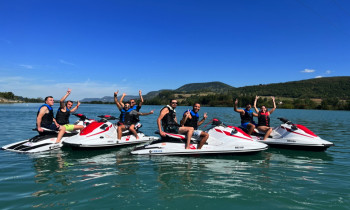 Randonnée en Jet Ski - base de la Vallée Bleue proche Lyon