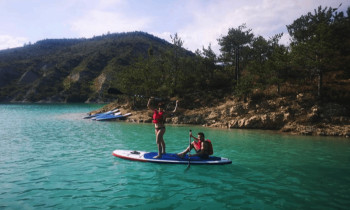Location canoë gonflable / stand-up paddle 1 journée dans les Gorges du Verdon