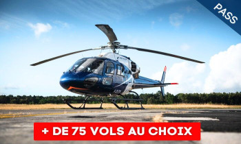 Pass baptême en Hélicoptère Solo - Premium 