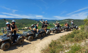 Randonnée en Quad entre Narbonne et Béziers