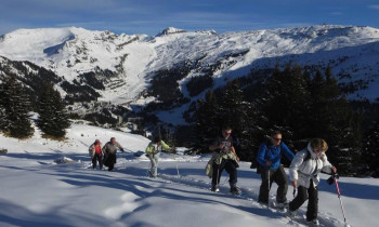 Balade en raquettes à neige & construction d'Igloo - Morzine