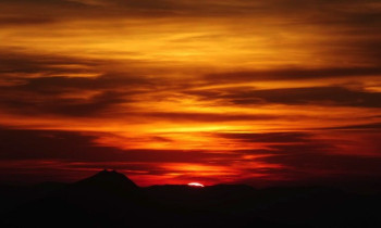 Randonnée pédestre au coucher de soleil - Morzine