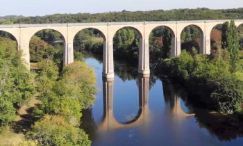Saut à l'élastique près de Tours - Viaduc du Blanc