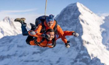 Saut en Parachute Tandem Eiger - Grindewald - Suisse