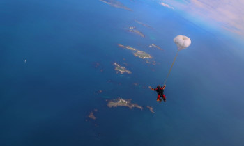 Saut en parachute tandem - Île d'Ouessant
