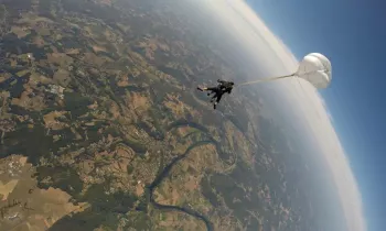 Saut en parachute tandem à Millau - Larzac