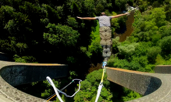 SAUT ELASTIQUE EN SOLO - Viaduc de la Recoumène