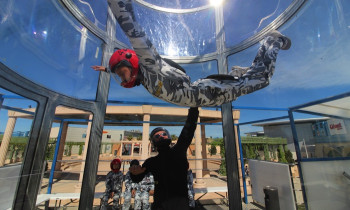 Simulateur de chute libre en soufflerie - Montpellier