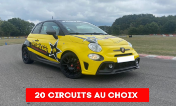 Stage de Pilotage enfant en Fiat 500 Abarth dès 6 ans - 20 circuits au choix