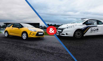 Stage d'initiation en Peugeot 208 RC et Citroën DS3 - Saint-Etienne