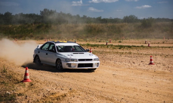 Cours particulier rallye en Subaru Impreza STI - Saint-Étienne