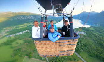 Vol exclusif en montgolfière - Lac d'Annecy