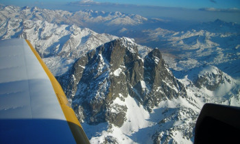 Survol des Pyrénées en avion privé - Coavionnage