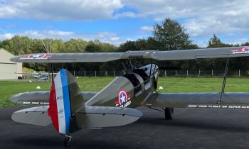 Baptême de l'air en Stampe autour de Saint-Malo - 15 min