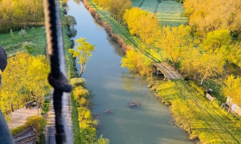 Baptême en Montgolfière au Parc du Marais Poitevin - Niort