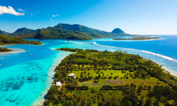 Vol en avion ULM à Huahine - Polynésie Française
