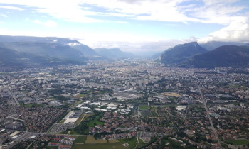 Vol en hélicoptère autour de Grenoble