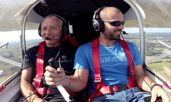 Vol d'Initiation au pilotage en avion léger depuis Cholet